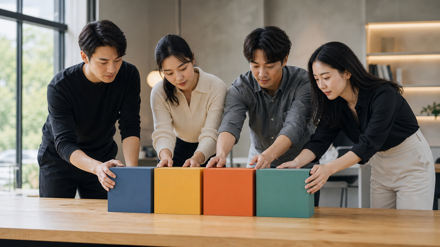 초기 창업팀이 고객·문제·방식·변화를 하나의 브랜드 문장 구조로 정리하는 워크숍