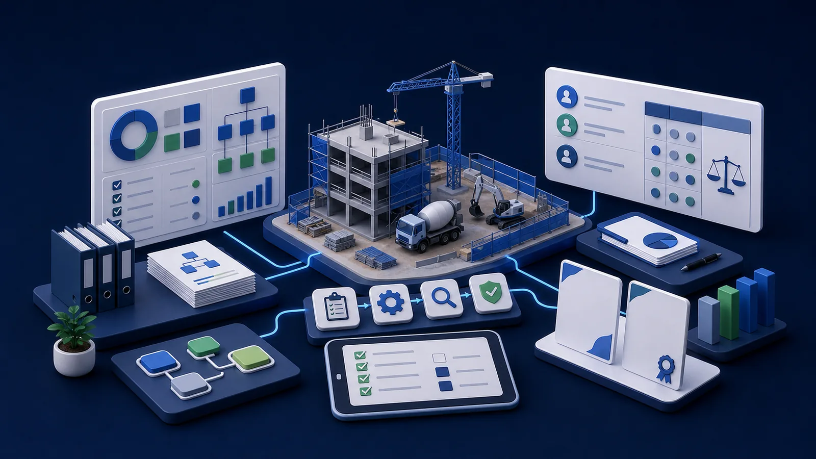 ISO 9001 인증이 건설업 중소기업 입찰 가점·공공공사 참여에 미치는 효과 인사이트 대표 이미지